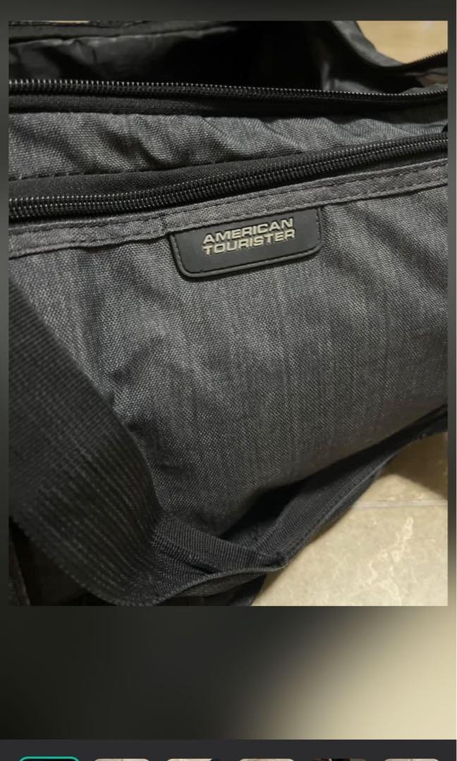 American Tourister Duffel Bag Gray USA Original Legit Authentic Bag