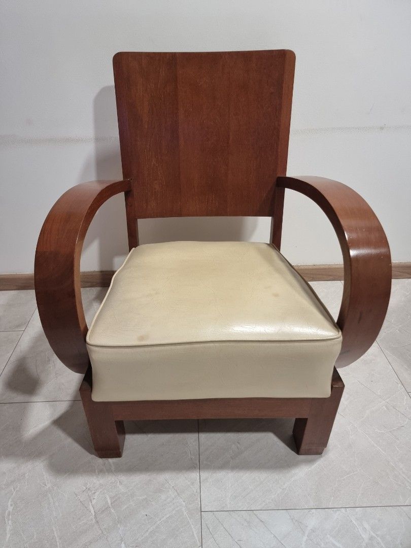 Antique Wooden Chair, Furniture & Home Living, Furniture, Chairs on