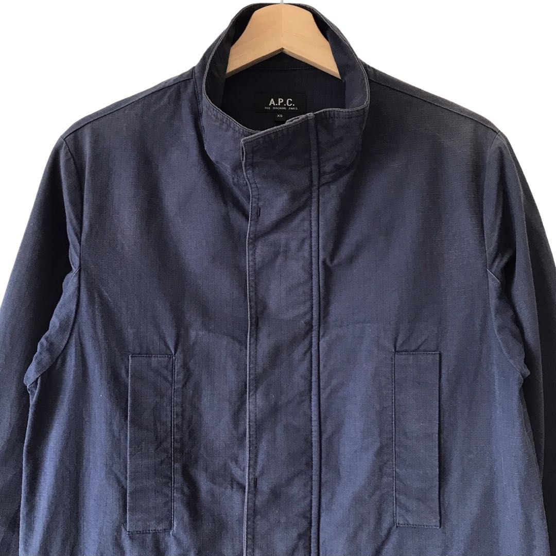 A.P.C Paris French Army Fatigue Parka Jacket Men s Fashion Coats