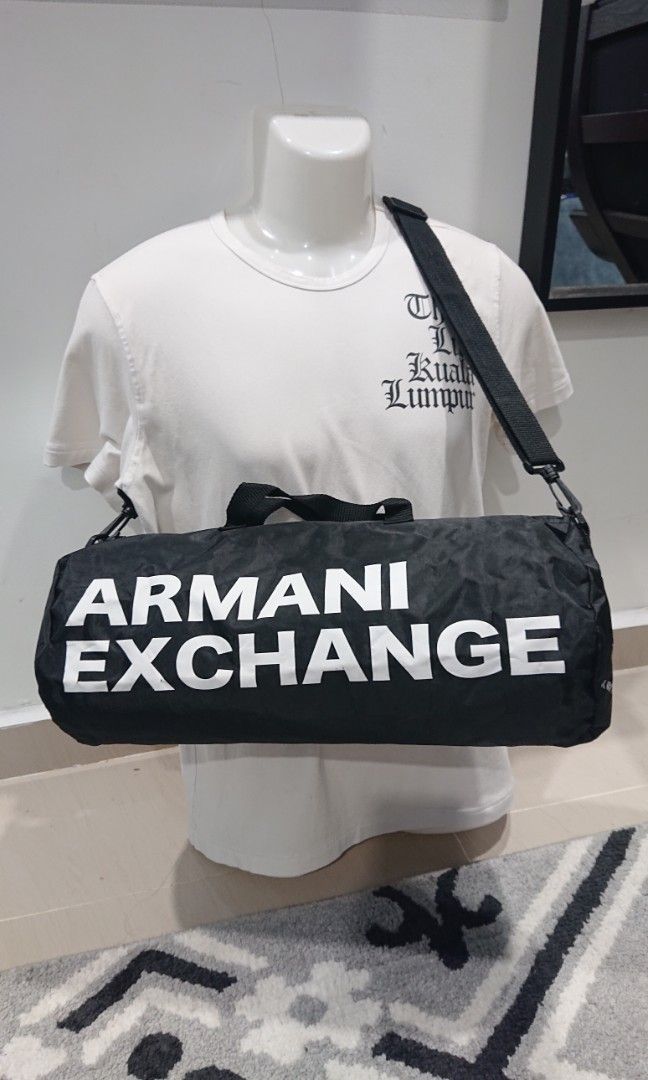 Armani exchange travel bag clearance