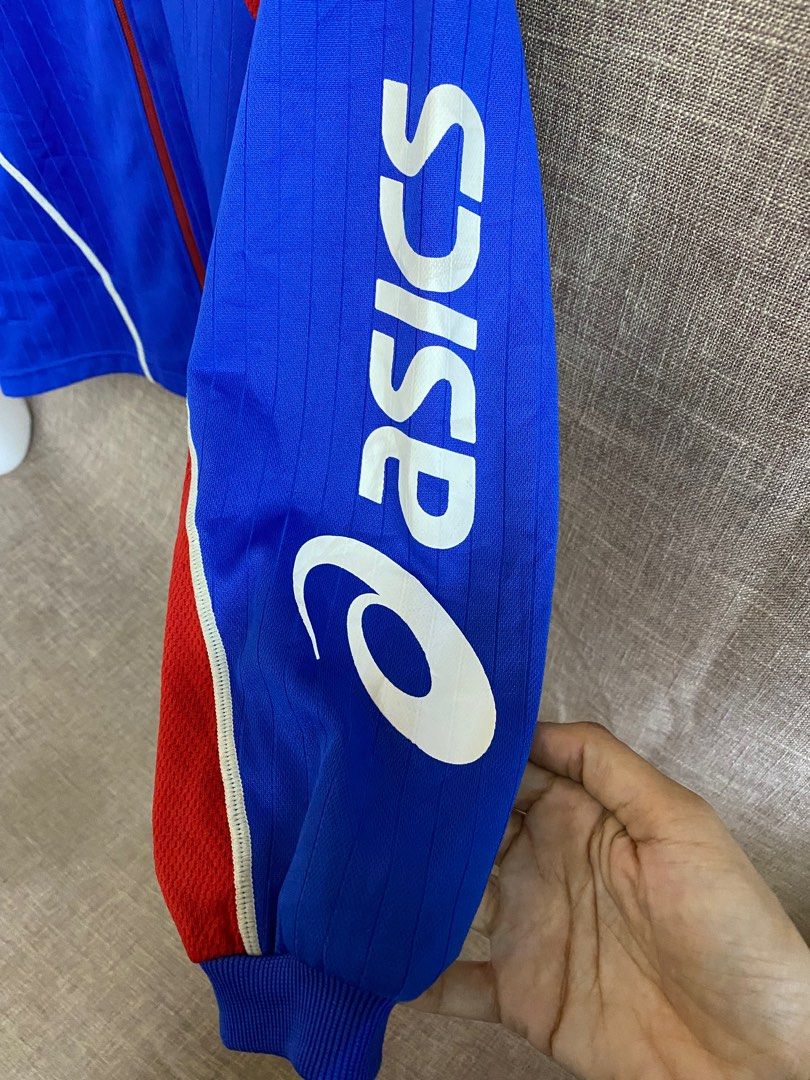 Asics jacket kids best sale