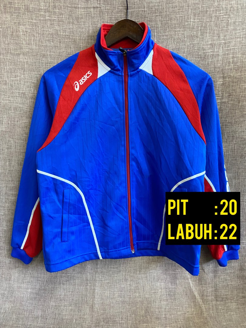 Asics jacket kids sales