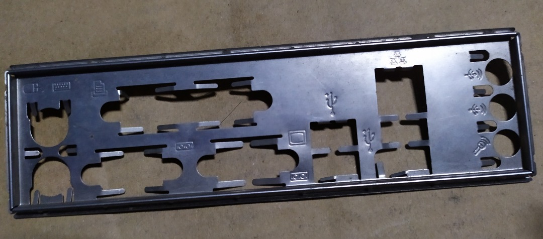 Assorted Motherboard Backplate I/O shield, Computers & Tech, Parts ...