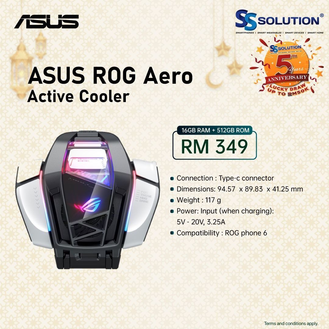 ROG Global on X: Great news! The AeroActive Cooler 6 for the ROG