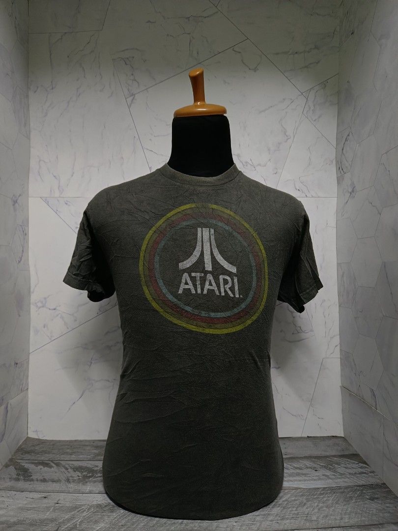 Atari Cut & Sew Men's Sweatshirt - Retro Gaming Fan Merch, Cotton Crewneck Pullover - View #13