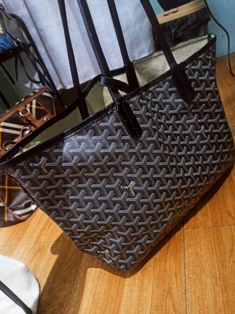 Goyard tote bag 18x11, Luxury, Bags & Wallets on Carousell