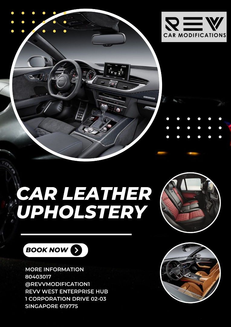 AUTO LEATHER UPHOLSTERY, Car Accessories, Car & Services on