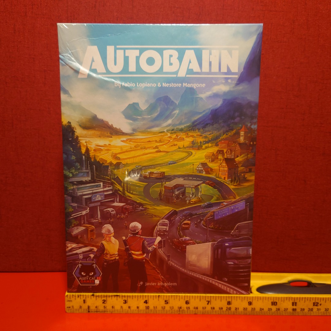 Autobahn Kickstarter version board game, 興趣及遊戲, 玩具& 遊戲類