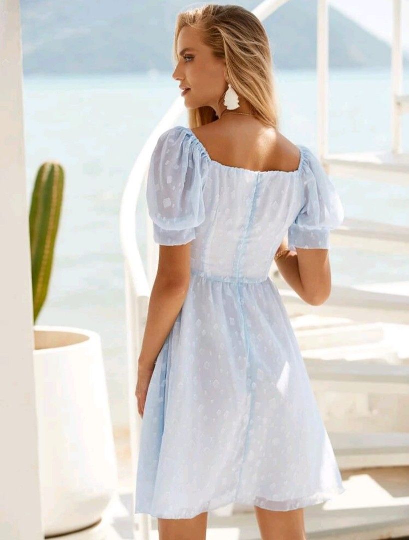 Baby blue dress, Women's Fashion, Dresses & Sets, Dresses on Carousell