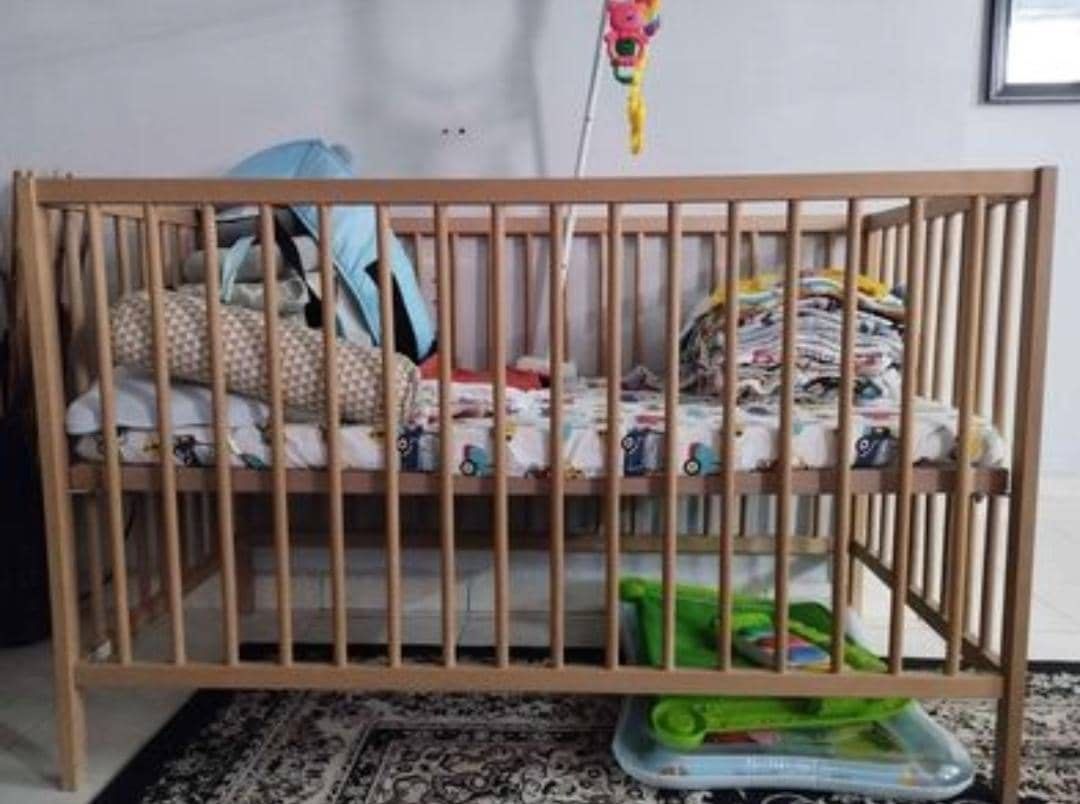 Baby Cot Ikea (Full Set), Babies & Kids, Baby Nursery & Kids Furniture