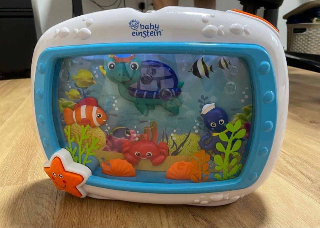 Baby Einstein Sea Dreams Sleep Soother Music Crib Toy Fish