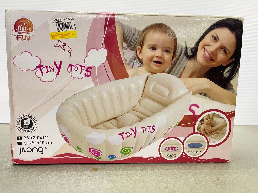 Tiny tots hot sale inflatable baby bath