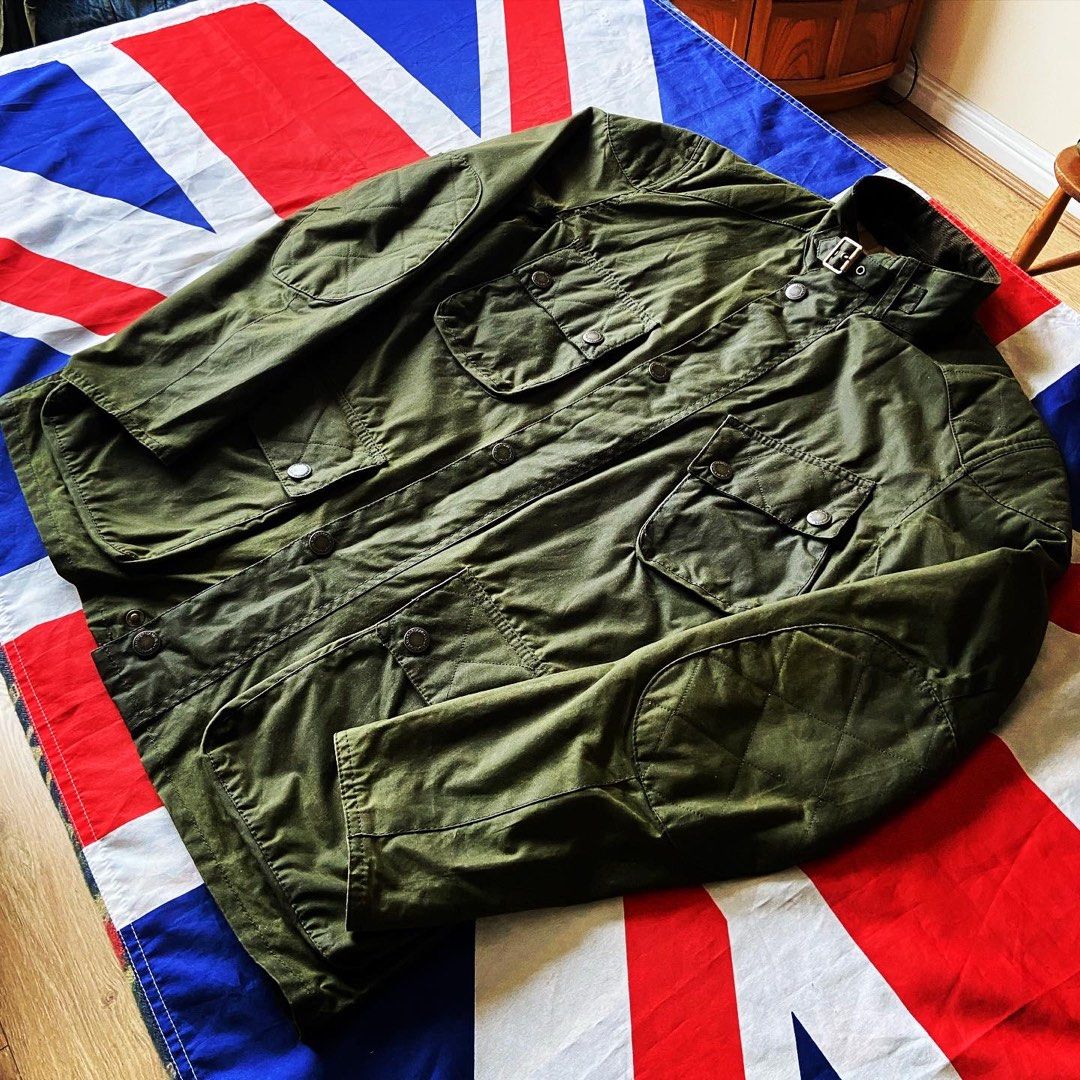 BARBOUR INTERNATIONAL RACEWAY JACKET Carousell