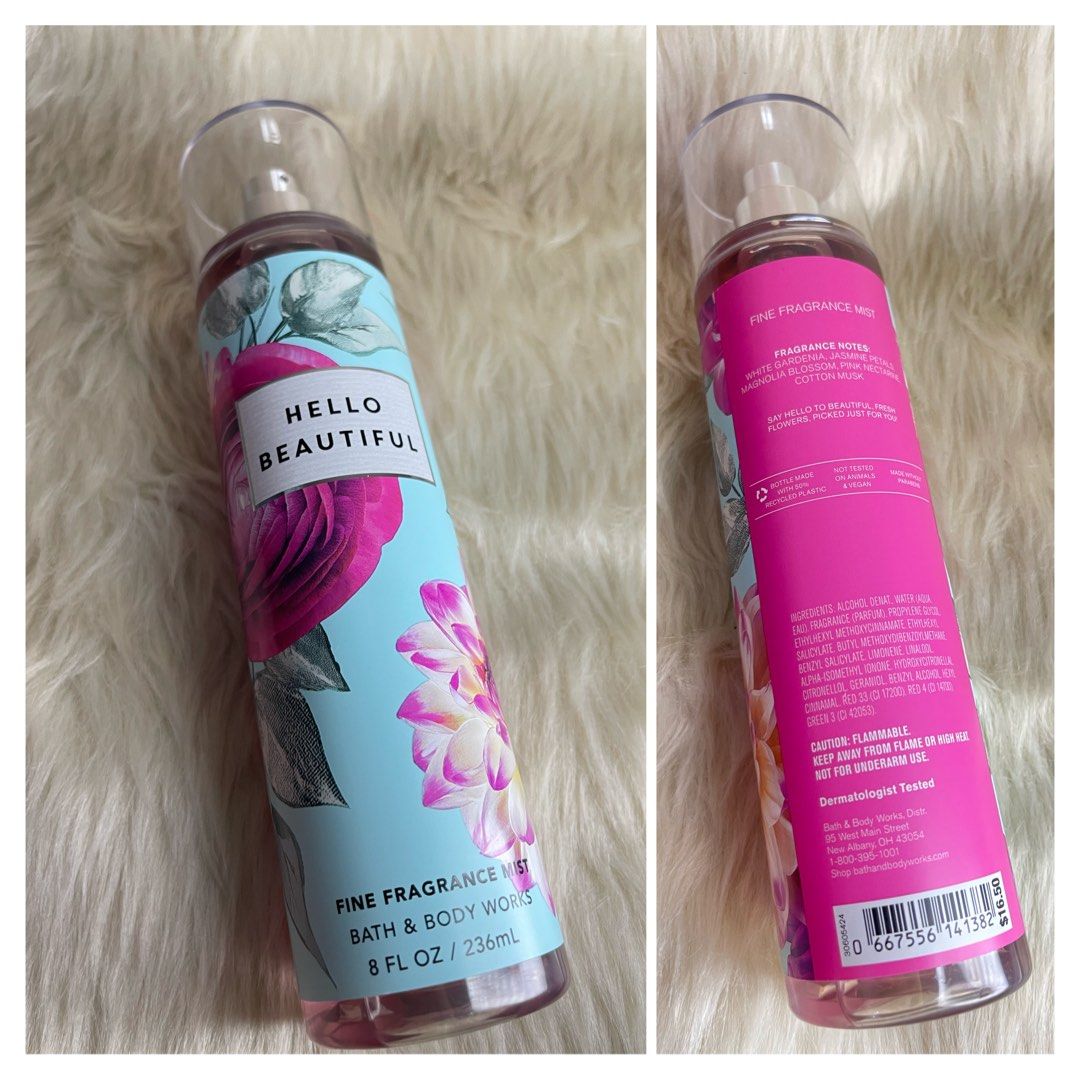 Bath & Body Works HELLO BEAUTIFUL, Beauty & Personal Care, Fragrance