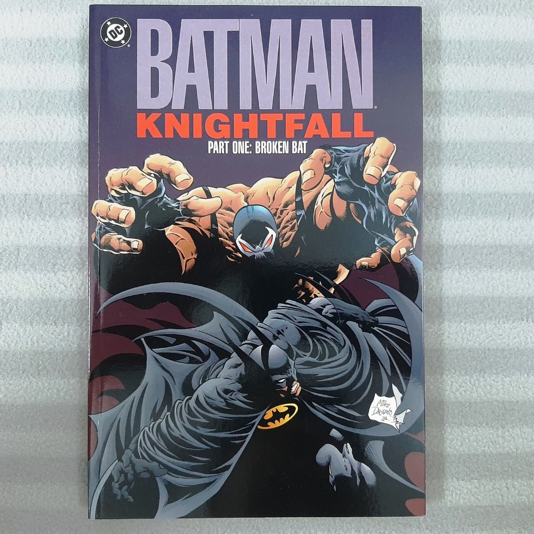Batman: Knightfall TPB #1 4th Print (DC Comics) Doug Moench, Chuck Dixon,  Jim Balent, Hobbies & Toys, Books & Magazines, Comics & Manga on Carousell