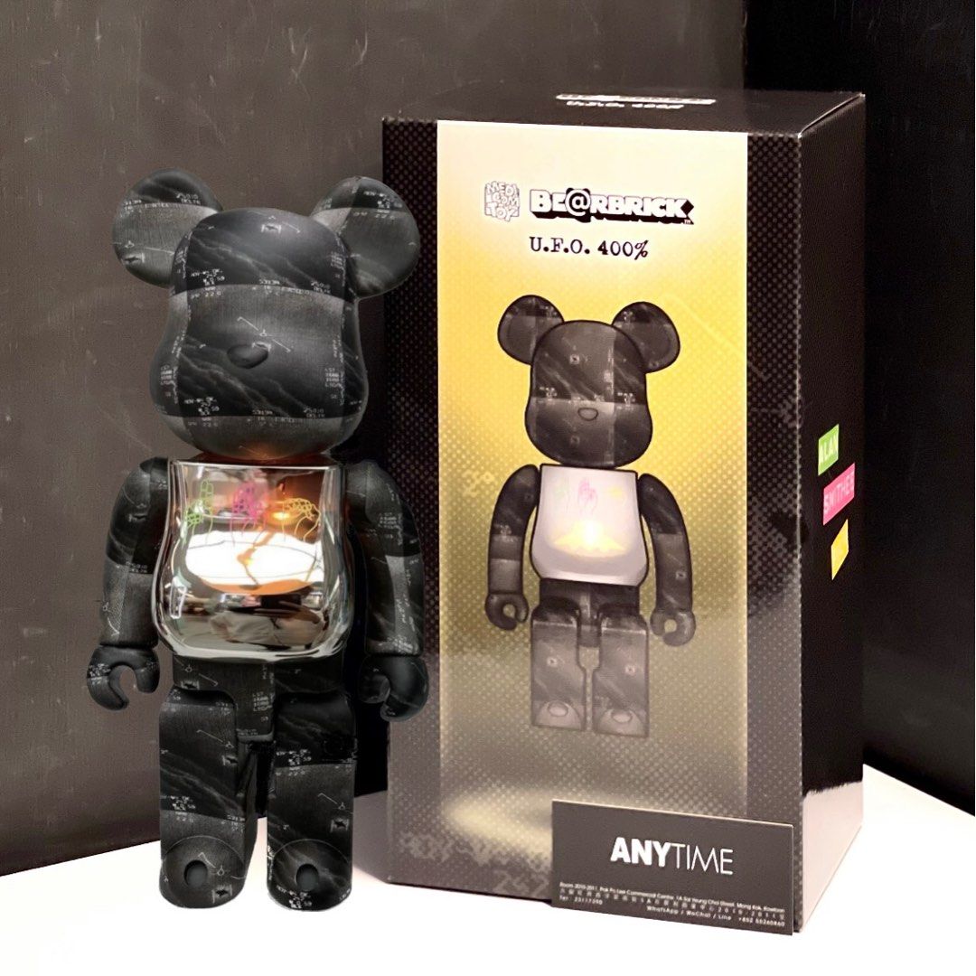 Bearbrick U.F.O. 3rd Ver. 400%, 興趣及遊戲, 玩具& 遊戲類- Carousell