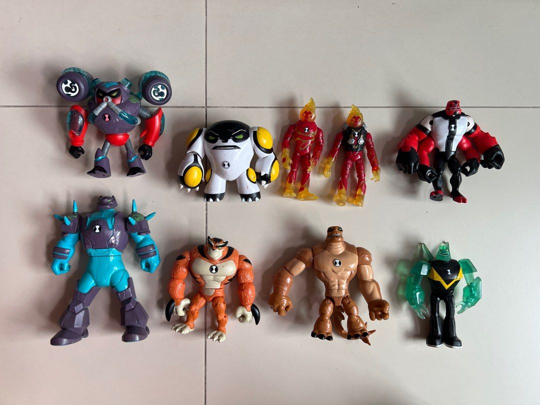 Ben 10 Rustbucket Vehicle Playset + 9 Ben 10 figurines , Hobbies & Toys ...