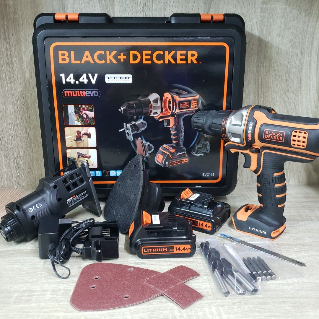 Black and decker shop evo143 multi drill