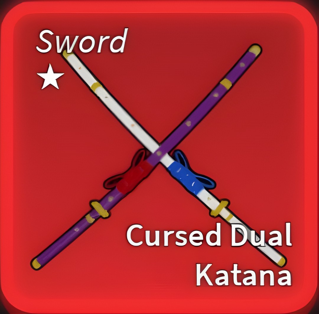 Fun fact: Cursed Dual Katana is the only sword without a description :  r/bloxfruits