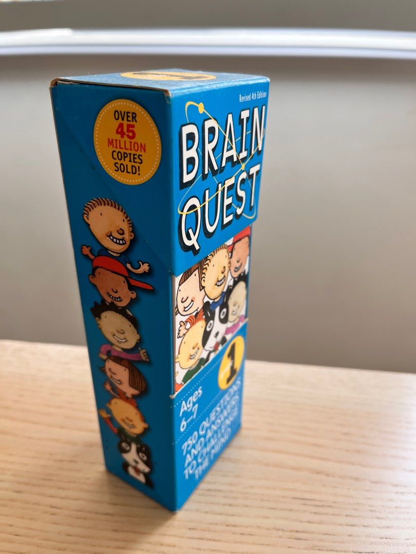 Brain Quest Riddles Brain Quest game for 6 - 7 years old, Hobbies & Toys, Toys & Games on ...