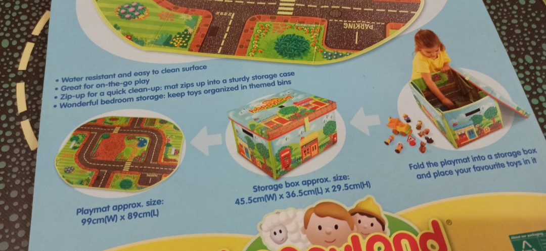 Happyland outlet playmat box