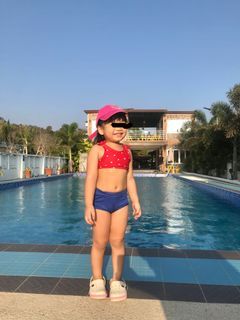 Branded Swimwear for 3t girl Set of 3 tops 1 bottom