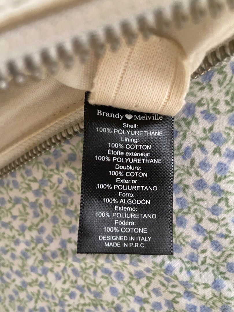 Brandy Melville White Shoulder Bag, Women's Fashion, Bags & Wallets