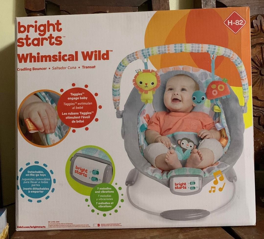 Baby Bouncer Chair Bright Starts Cradling Bouncer Seat With