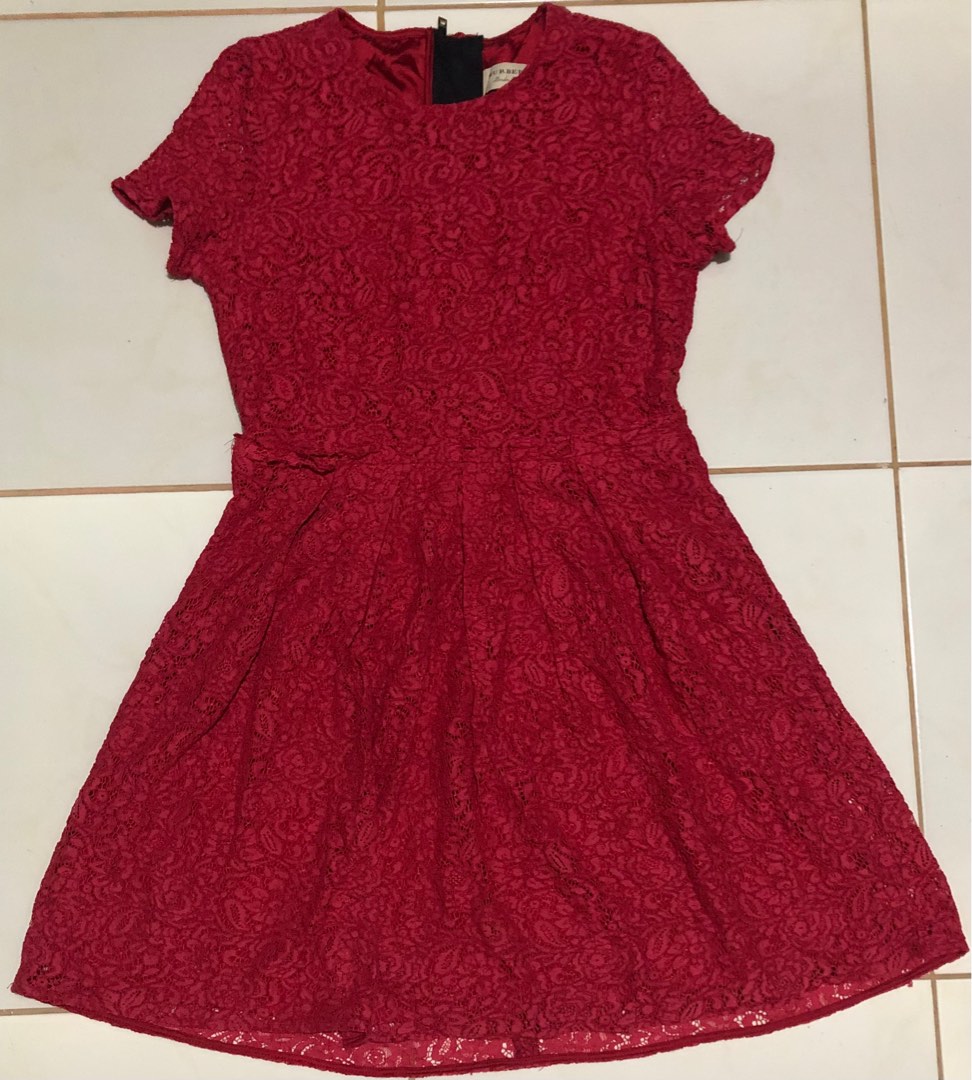 BURBERRY LACE DRESS on Carousell