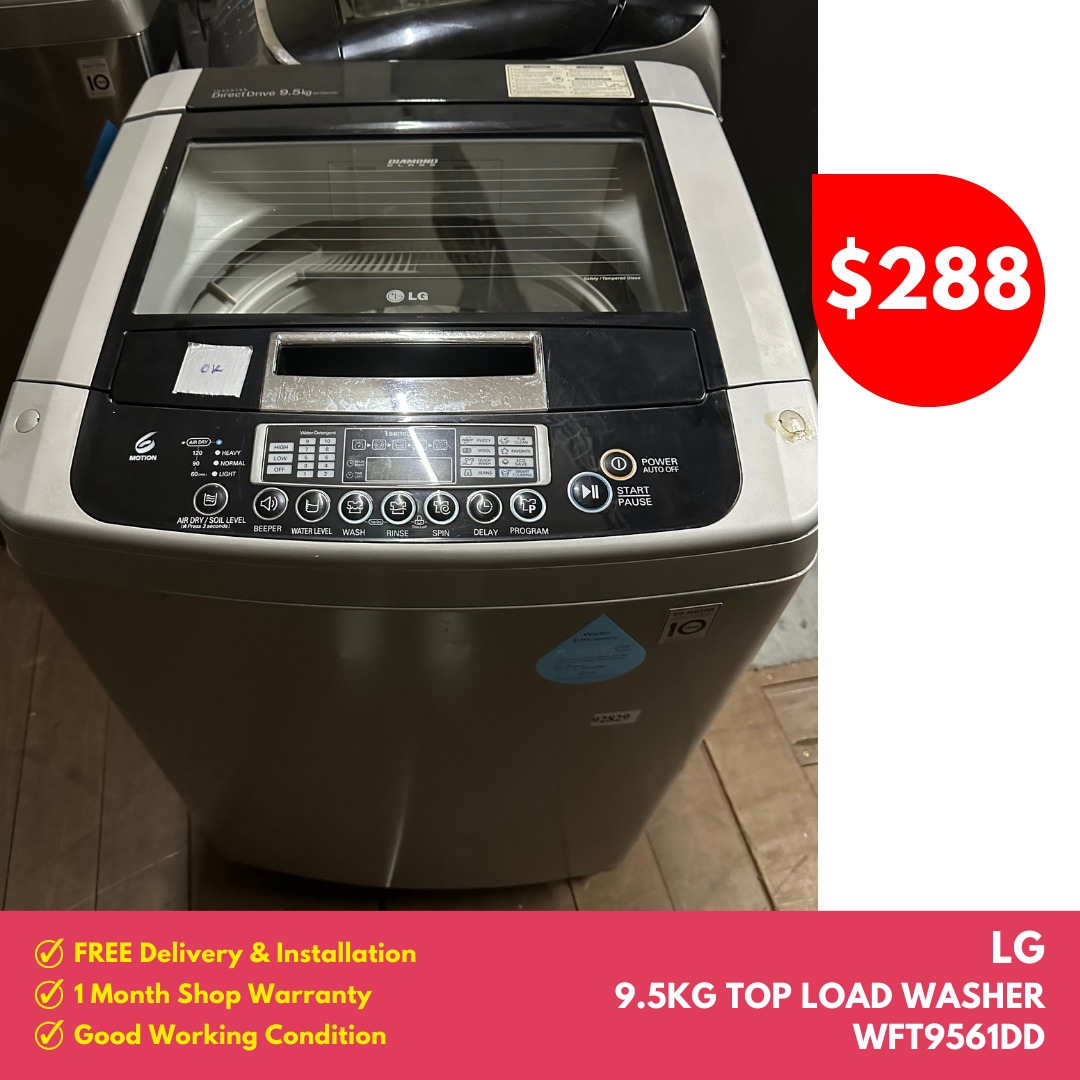 Lg 9.5 kg top 2025 load washing machine