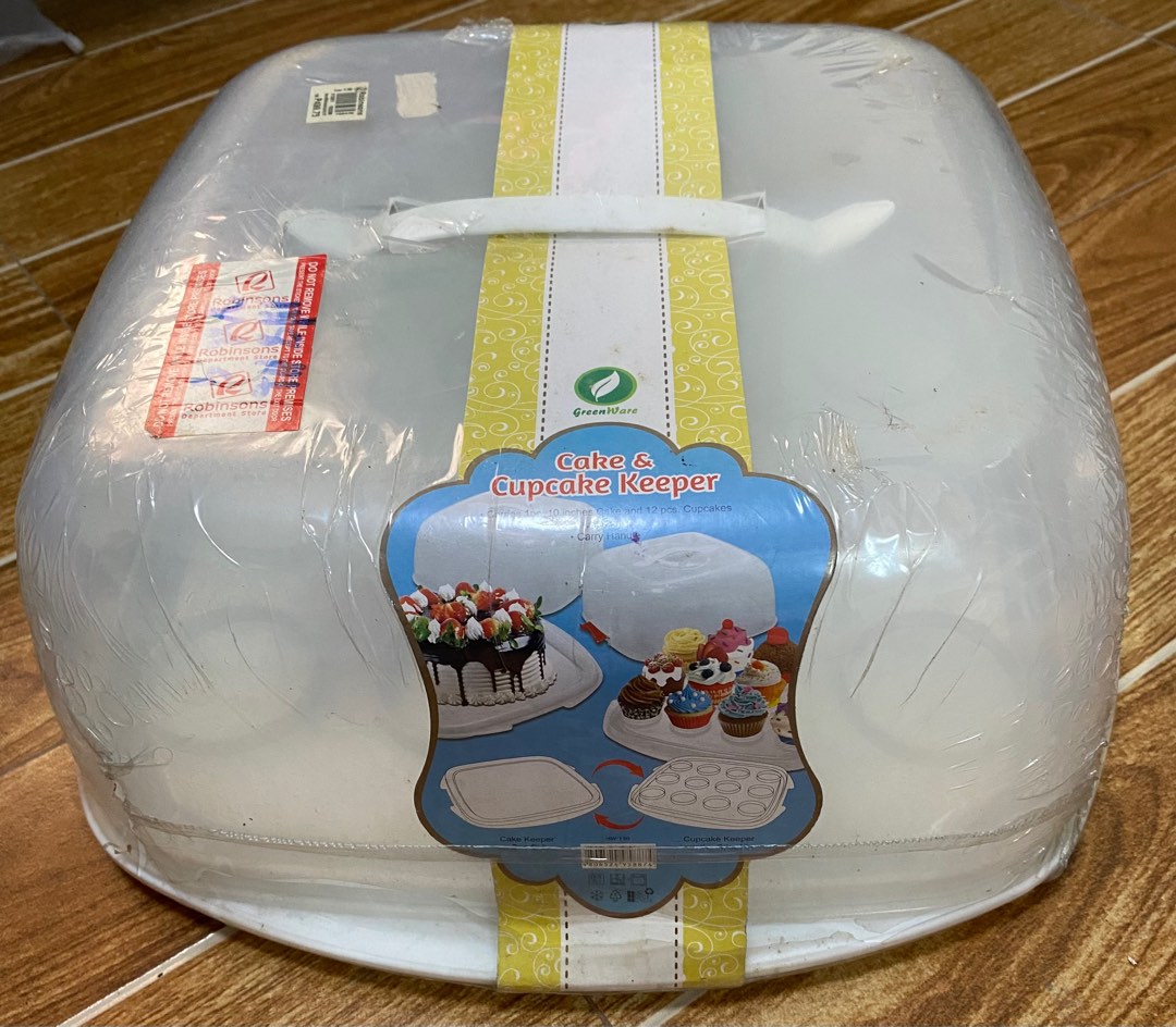 CAKE & CUPCAKE KEEPER, Furniture & Home Living, Kitchenware & Tableware