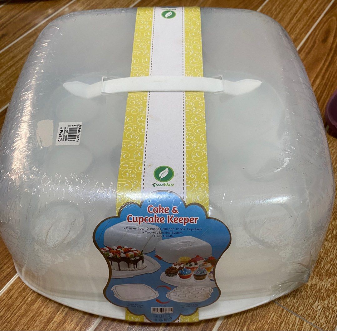 CAKE & CUPCAKE KEEPER, Furniture & Home Living, Kitchenware & Tableware