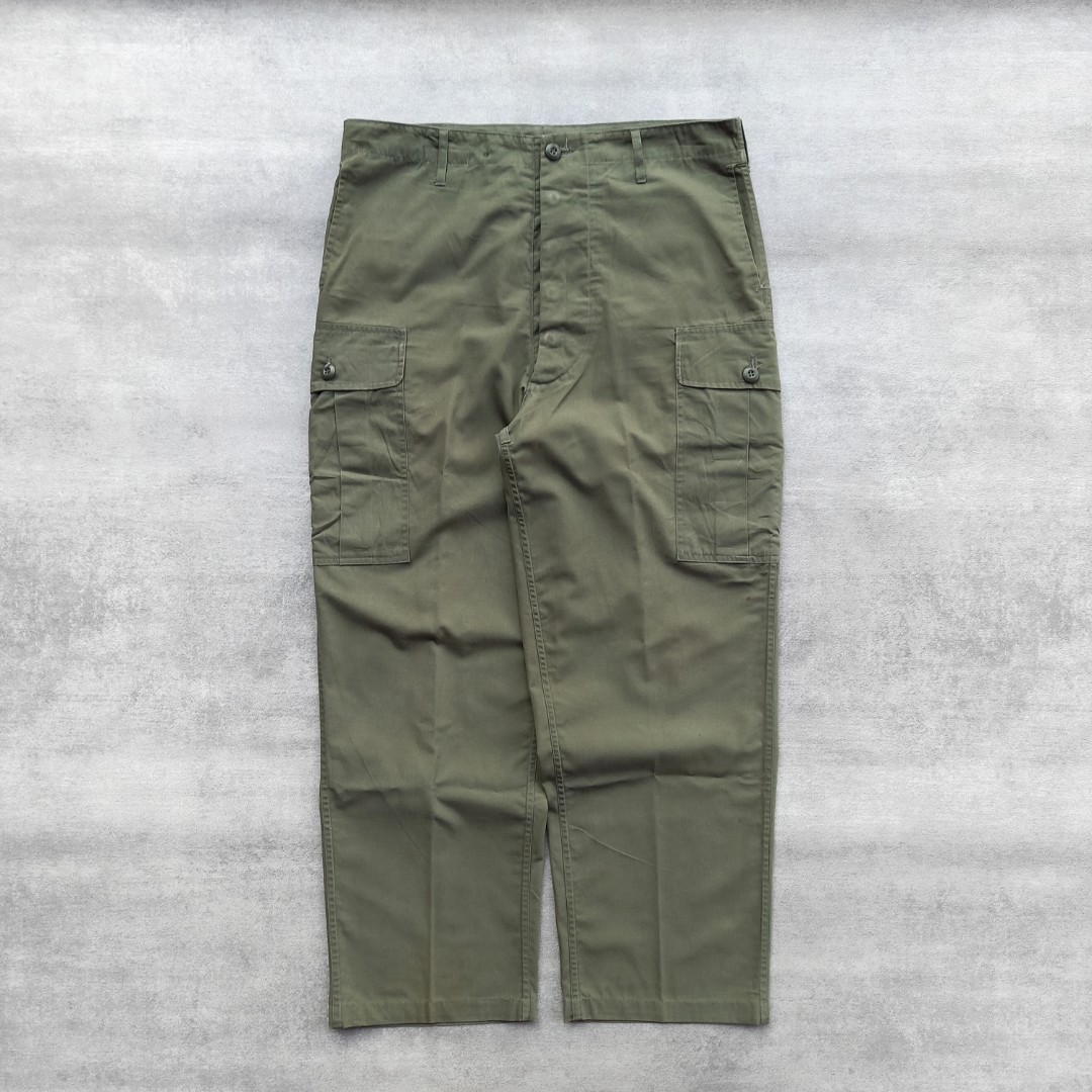 Cargo military repro jungle trousers men's combat tropical 1st pattern ...