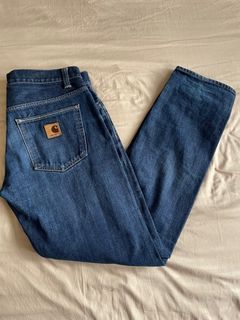 Carhartt Jeans Denim Pants Privateer Pants Straight Fit Size 34
