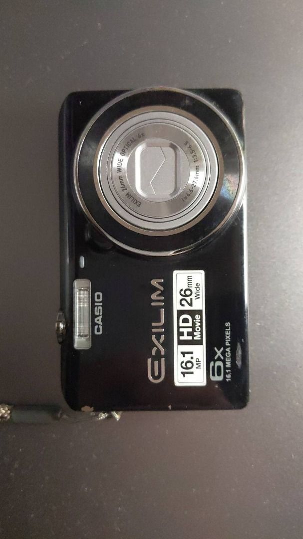Casio Exilim相機EX-ZS20黑色- CCD機/舊式數碼相機, 攝影器材, 相機