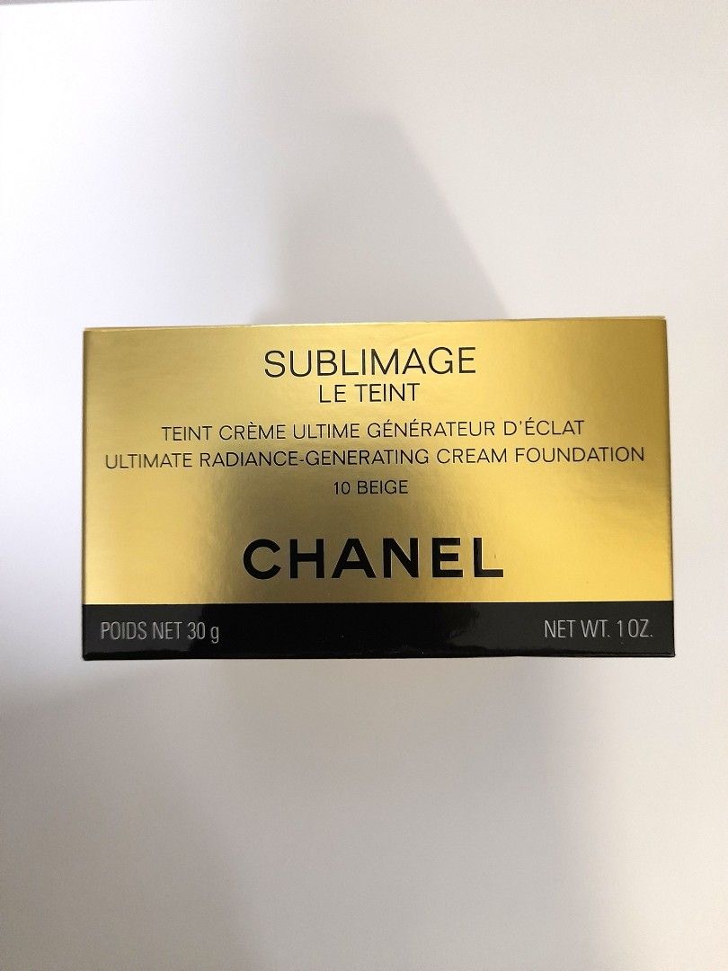 Generic Chanel Sublimage Le Teint Ultimate Radiance Generating Cream  Foundation - # 60 Beige 30G Foundation - Price in India, Buy Generic Chanel  Sublimage Le Teint Ultimate Radiance Generating Cream Foundation - #
