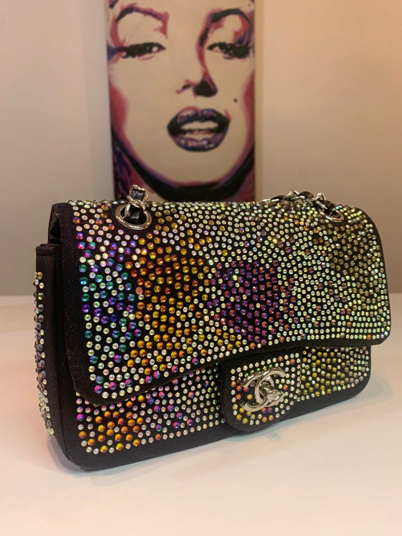 Chanel swarovski sales bag