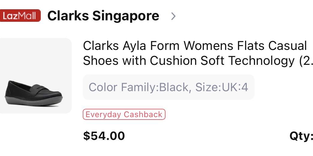 Clarks Cloudsteppers Ayla Women s Loafers Size 37