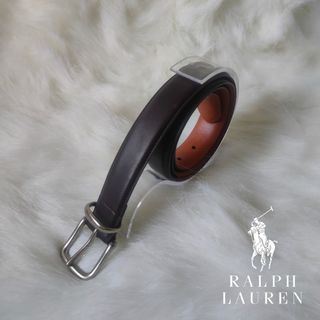 CLASSIC POLO RALPH LAUREN RL | Formal Saddle Leather Dress Belt