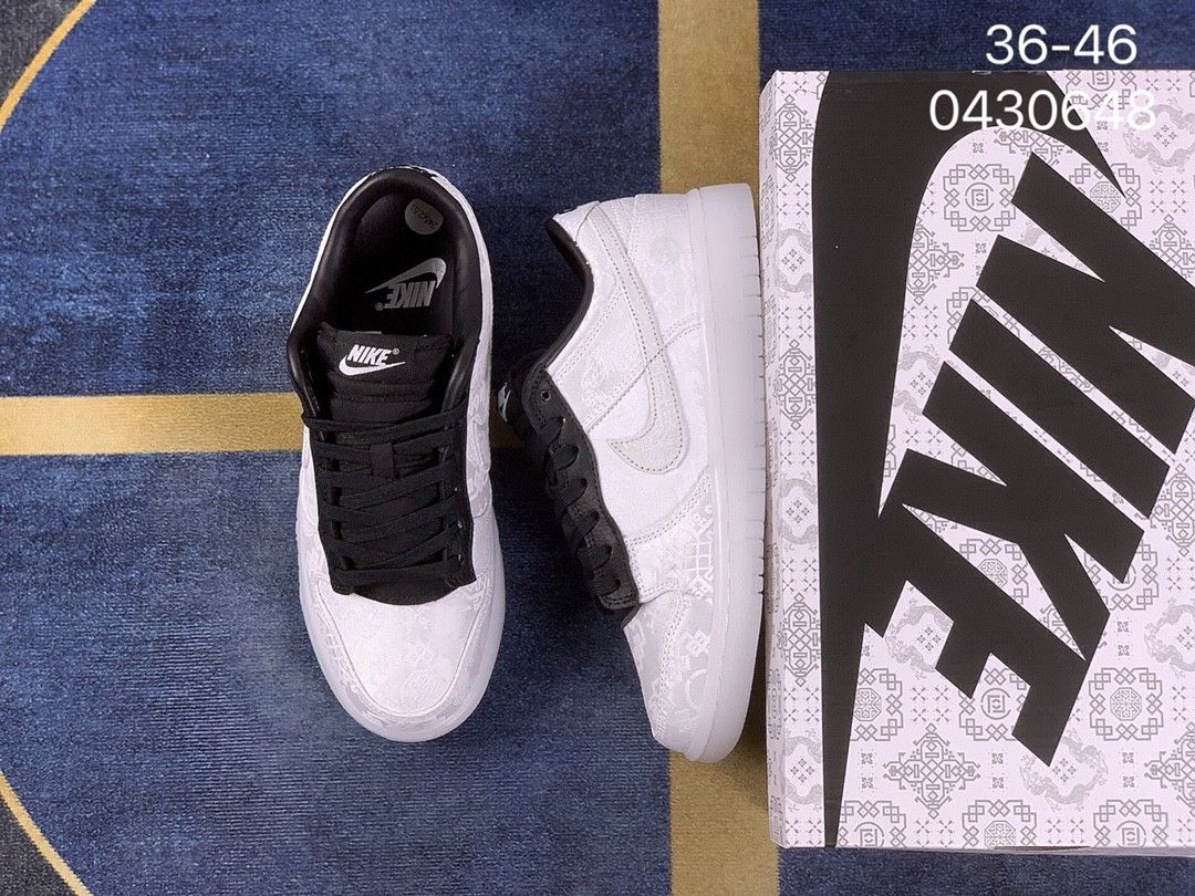 CLOT x fragment x Nike Dunk Low FN0315-110, 男裝, 鞋, 波鞋- Carousell