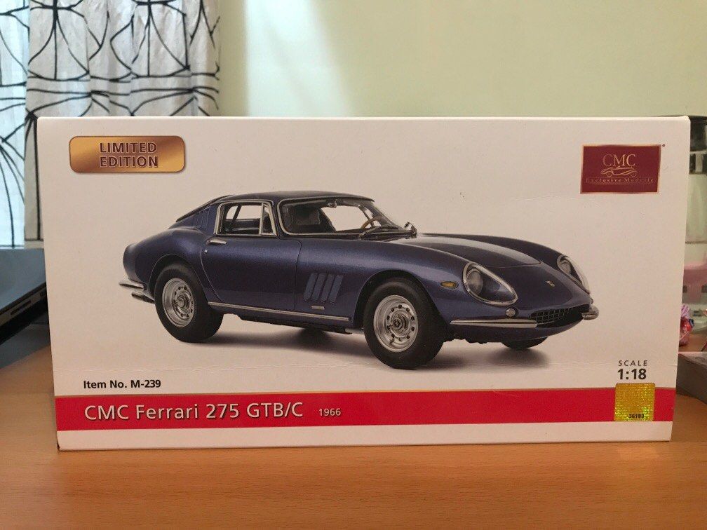 ポイント2倍 1/18 CMC フェラーリ 275 GTB/C 1966 No.9067 - 通販