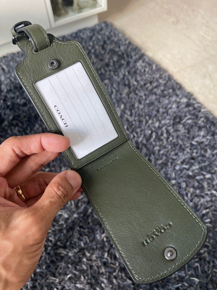 Coach Luggage Tag, Luxury, Accessories on Carousell