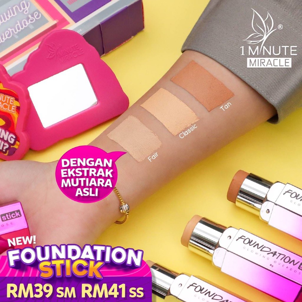 Code Classic Foundation stick 1 minute Miracle, Beauty & Personal Care