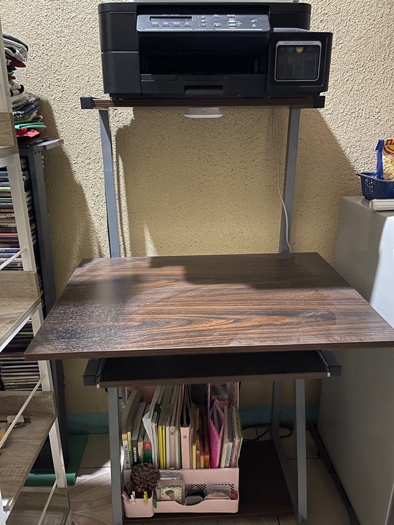 Computer Table (with printer holder) on Carousell
