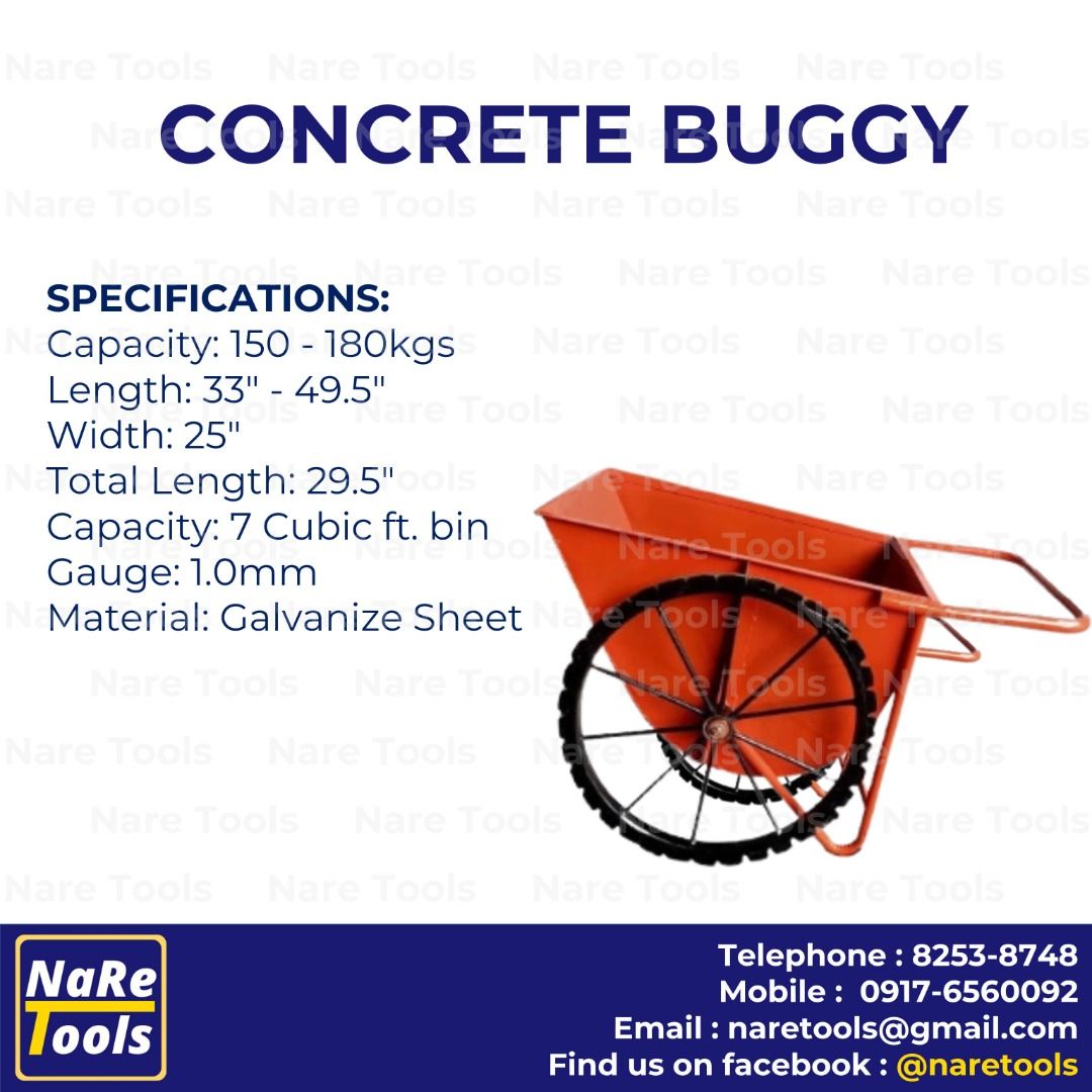 Concrete Buggy, Commercial & Industrial, Construction Tools & Equipment