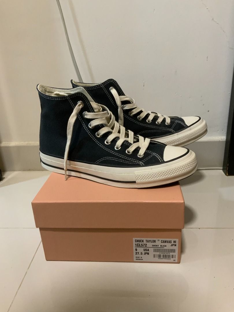 コンバースアディクトSMOKY BLACK 26㎝ CONVERSE ADDICT発売 | transistor