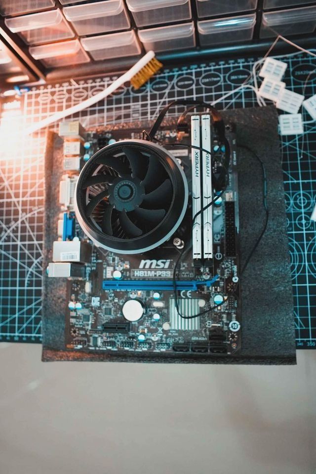 CPU MOBO RAM COMBO Processor INTEL i5 4460 8GB RAM H81M MATX Proc 4th