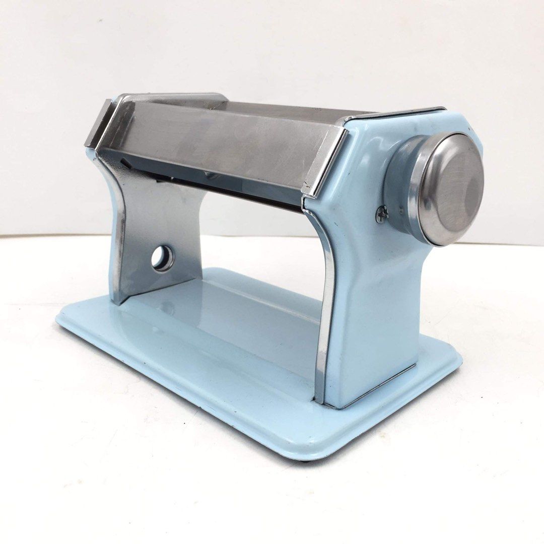 CROFTON Stainless Steel Manual Pasta Machine (Category: Other Kitchenware & Tableware) located in Pasay City. Submitted by meostore (Listing ID 1224755960, Image 2). Description: Description: -Material: Stainless steel built for smooth and lasting use -Make your own pasta like spaghetti, noodles, fettuccini, etc. -Great for minimalist indoor kitchen setup -Operates only manual pasta carving, shaping -Includes primary attachment for pasta making N
