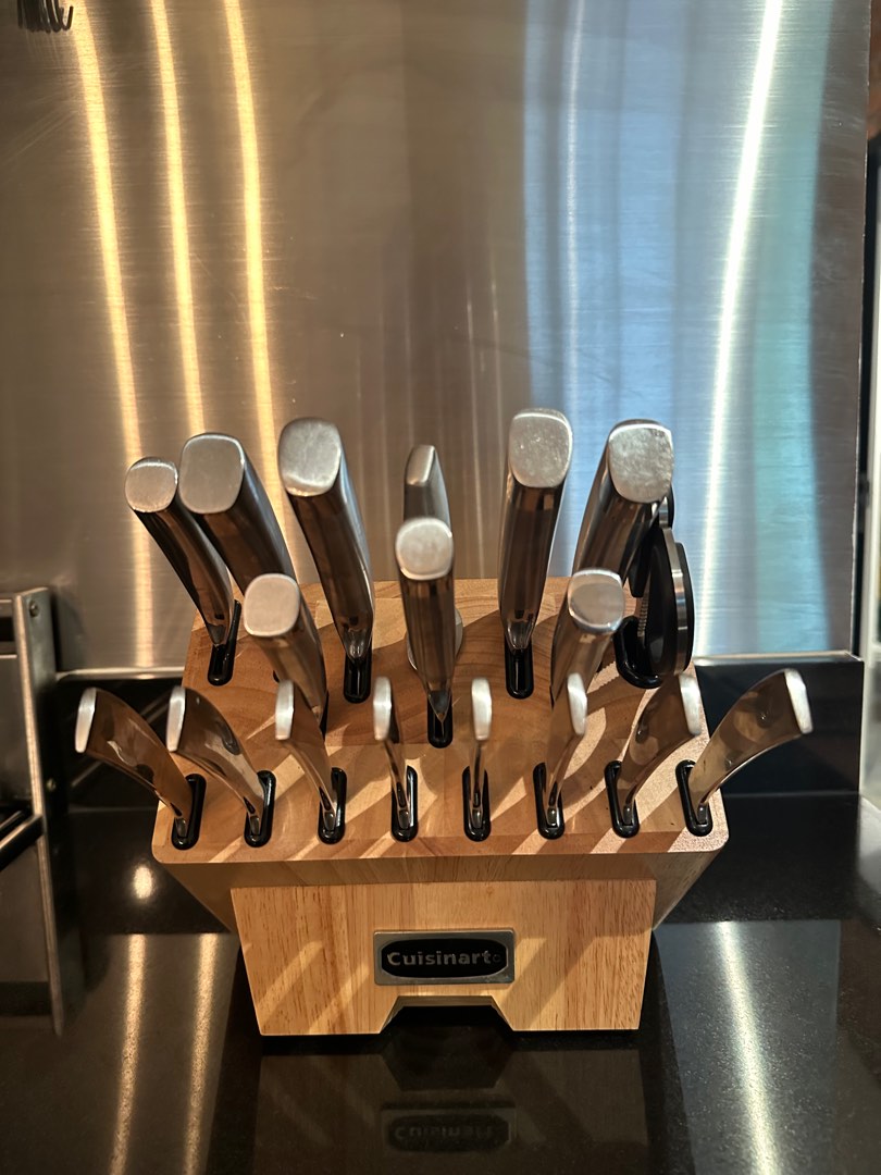 Cuisinart C77SS19P Normandy 19 Piece Cutlery Block Set, Stainless