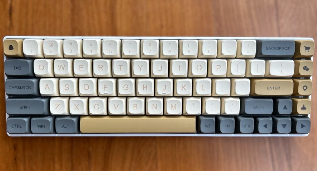 Custom Creamy 65% Mechanical Keyboard - Wireless, Computers & Tech ...